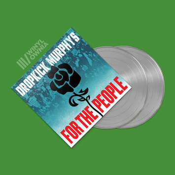 DROPKICK MURPHYS For The People SILVER INDIE 2LP