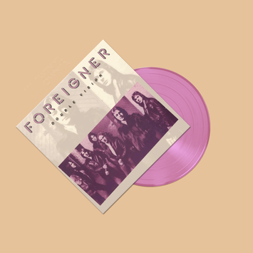 FOREIGNER Double Vision LP Translucent Grape