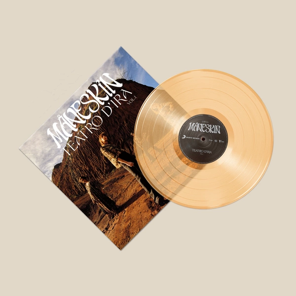 Måneskin Teatro D'Ira: Vol. I レコード MANESKIN - TEATRO D'IRA - VOL.I (ORANGE TRANSPARENT VINYL