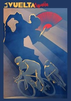 La Vuelta Espana PLAKAT