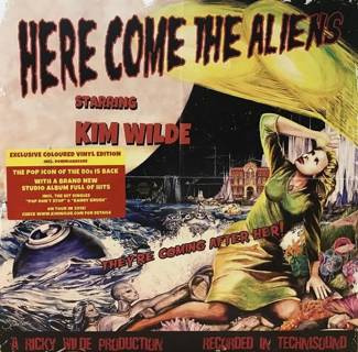 WILDE, KIM Here Come The Aliens Yellow LP