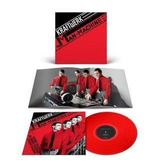 KRAFTWERK The Man-Machine LP Red Vinyl