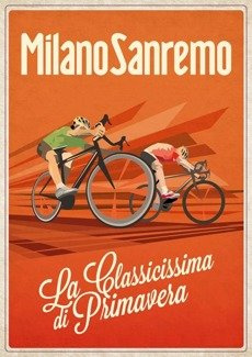 Milano  - Sanremo PLAKAT