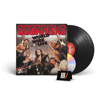 SCORPIONS World Wide Live 2LP+CD