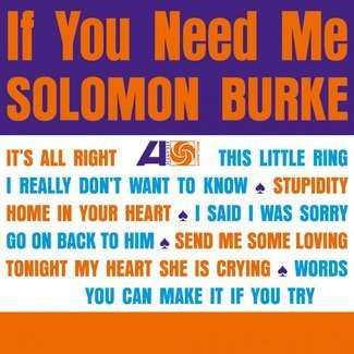 BURKE, SOLOMON If You Need Me LP