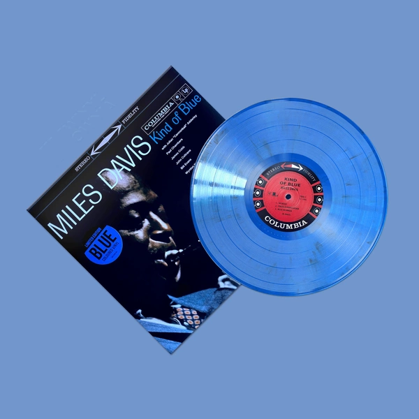 MILES DAVIS Kind Of Blue LP BLUE MARBLED - Sklep internetowy