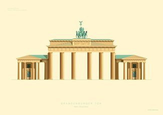 Brandenburger Tor PLAKAT