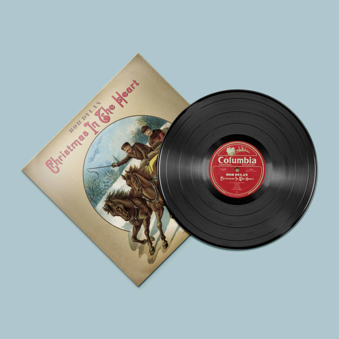 新品未開封LP ボブ・ディラン Bob Dylan Christmas In The Heart アナログ