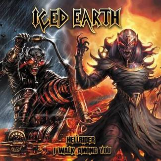 ICED EARTH Hellrider I Walk Among You PICTURE 2LP