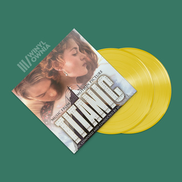 JAMES HORNET Titanic OST 2LP YELLOW