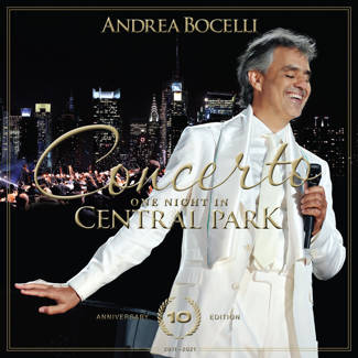 BOCELLI, ANDREA Concerto: One Night In Central Park 10th Anniversary (dvd) DVD DISC