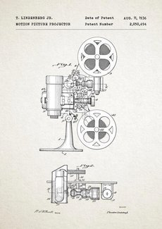 Projektor filmowy PLAKAT