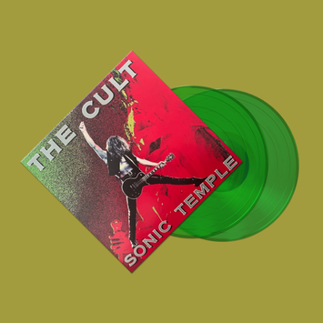 THE CULT Sonic Temple 30th Anni.  2LP Translucent Green