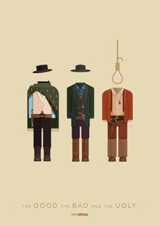 The Good, The Bad And The Ugly PLAKAT