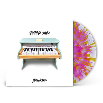 YELLOWCARD Better Days PINK YELLOW INDIE LP