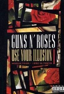 GUNS N' ROSES Use Your Illusion I DVD DISC