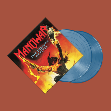 MANOWAR The Triumpf Of Steel 2LP Blue