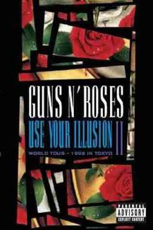 GUNS N' ROSES Use Your Illusion Ii DVD DISC