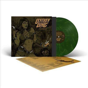 LEATHER LUNG Graveside Grin GREEN LP