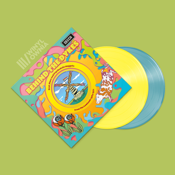 VA Behind The Dykes (Beat, Blues And Psychedelic Nuggets From The Lowlands 1964-1972) 2LP YELLOW & TURQUOISE