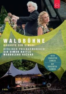 KOZENA/BERLINER PHILHARMONIKER/RATTLE Euroarts - Berliner Philharmoniker - Waldbuhne 2018 - Open Air Berlin 2DVD DISC