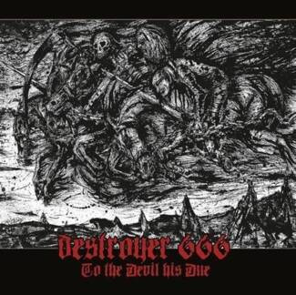 DESTROYER 666 To The Devil His Due BLACK LP