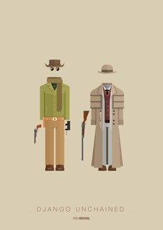 Django Unchained PLAKAT