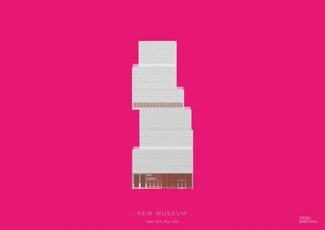 New Museum NY PLAKAT