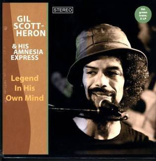 GIL SCOTT-HERON & HIS AMNESIA EXPRESS Legend In His Own Mind GREEN 2LP