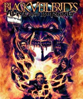 BLACK VEIL BRIDES Alive And Burning BR BLU-RAY