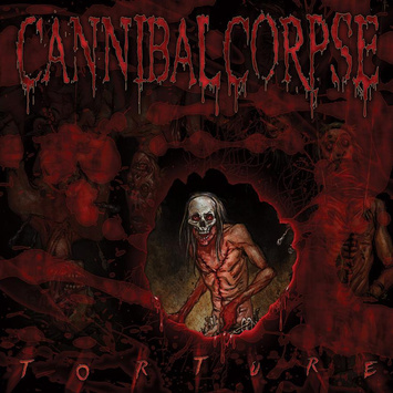 CANNIBAL CORPSE Torture CLEAR RED MARBLED LP