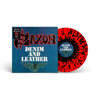 SAXON Denim And Leather LP