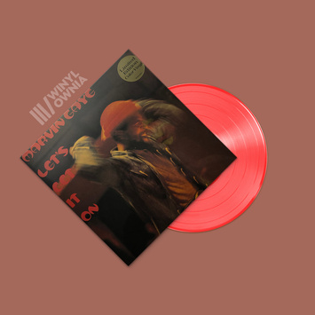 MARVIN GAYE Let's Get It On 50th Anniversary Edition LP RED