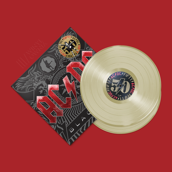 AC/DC Black Ice (50th Anniversary Gold Color Vinyl) 2LP