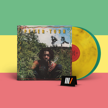 PETER TOSH Legalize It 2LP Green/Yellow Marbled