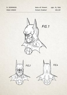 Batman - Maska PLAKAT