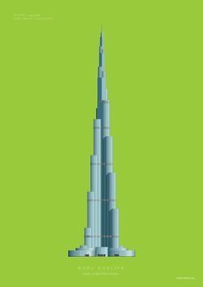 Burj Khalifa PLAKAT