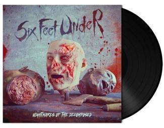 SIX FEET UNDER Nightmare Of The Decomposed BLACK LP