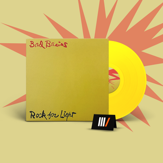 BAD BRAINS Rock For Light LP YELLOW