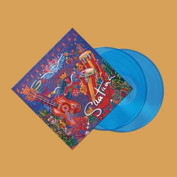 SANTANA Supernatural 2LP Transparent Blue