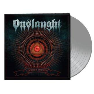 ONSLAUGHT Generation Antichrist Clear Silver LP