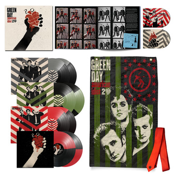 GREEN DAY American Idiot 8 LP + 2 Blu-Ray Limited Colour