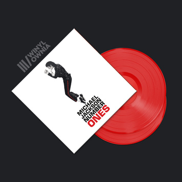 MICHAEL JACKSON Number Ones 2LP RED