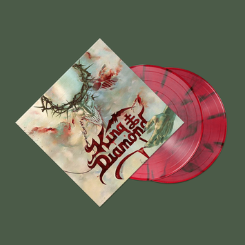 KING DIAMOND House Of God 2LP Blood Red Marbled