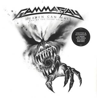 GAMMA RAY Heaven Can Wait Who Do You Think You Are White RSD LP