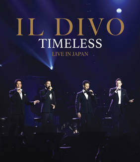 IL DIVO Timeless Live In Japan DVD BLU-RAY DISC