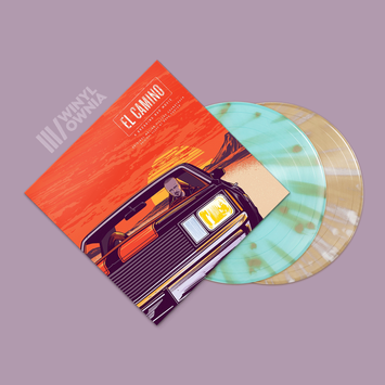 DAVE PORTER El Camino - A Breaking Bad Movie OST 2LP SPLATTER