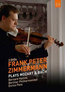 ZIMMERMANN, FRANK PETER Euroarts - Mozart: Concerto No. 3, K. 216, Concerto No. 5, K. 219, Bach Sonatas Incl. Documentary 'bach And Me' 2DVD DISC