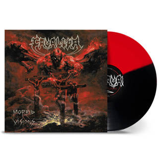 CAVALERA Morbid Visions Limited Edition Red / Black Split LP