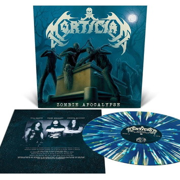 MORTICIAN Zombie Apocalypse SPLATTER LP